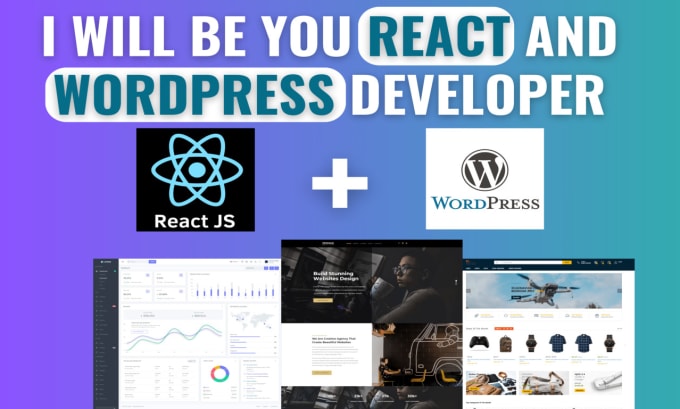 Gig Preview - Be your wordpress website and software developer