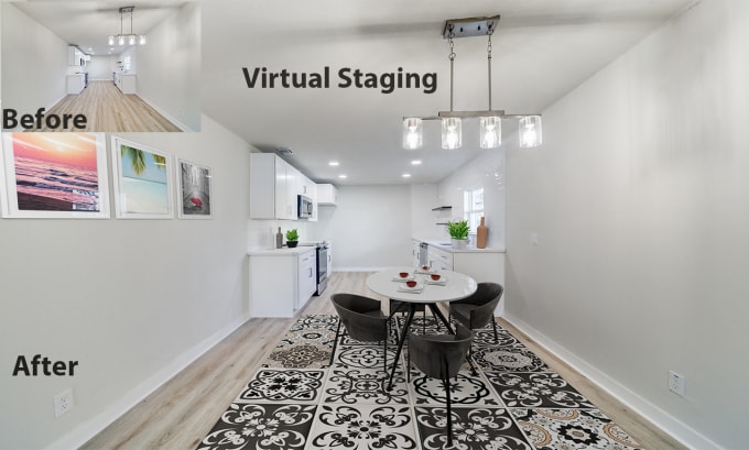 Gig Preview - Do HD quality virtual staging for real estate