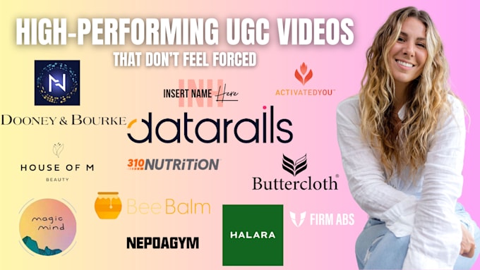 Gig Preview - Create ugc videos and social media ads for tiktok and reels