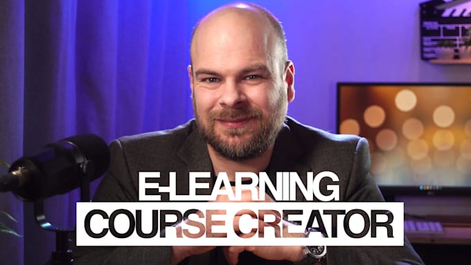 Gig Preview - Be your british spokesperson for stunning elearning courses