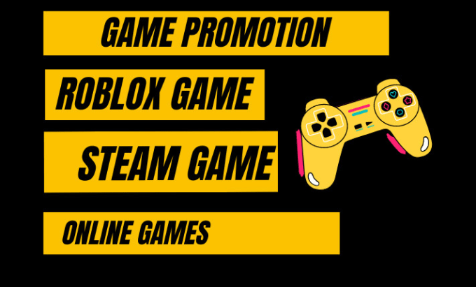 I will do organic steam, steam game, roblox, roblox game, online game  promotion - FiverrBox