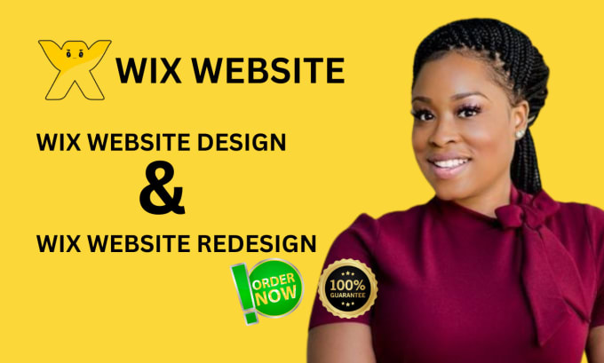 Gig Preview - Create wix website design, wix website redesign, wix seo, wix online store