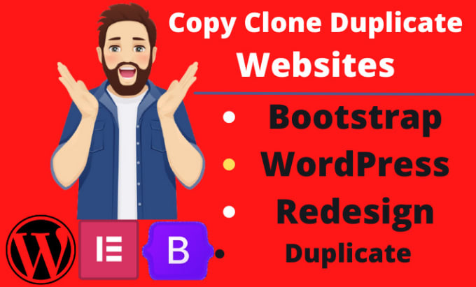 Gig Preview - Copy, clone or duplicate any website