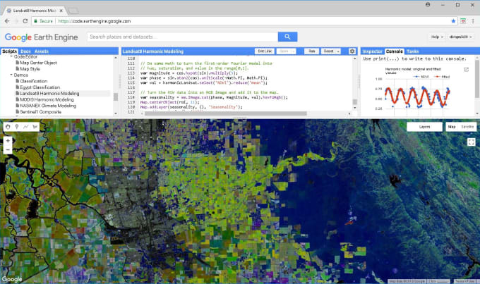 Gig Preview - Prepare google earth engine code and task for your analysis