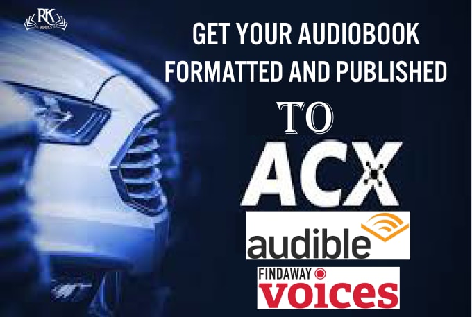 Gig Preview - Do audiobook formatting and publishing pro for amazon acx audible and more