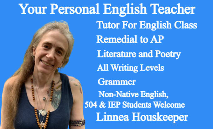 Gig Preview - Be your personal english teacher or tutor