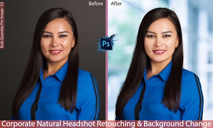 Gig Preview - Do enhance,headshot,portrait airbrush and photo retouching