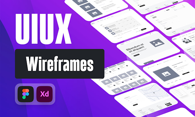 Gig Preview - Do UX wireframes and user flow for app and website