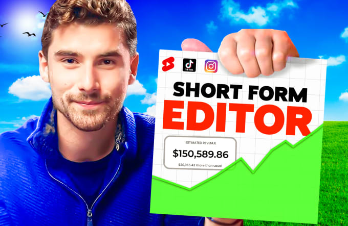 Gig Preview - Be your short form video editor for social media