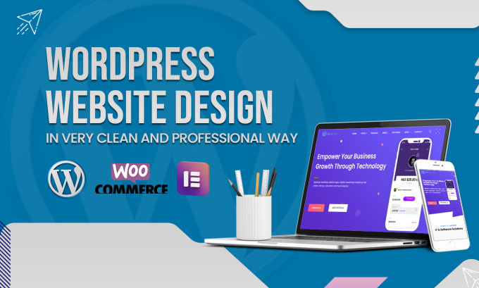 Gig Preview - Create a responsive wordpress website design and development