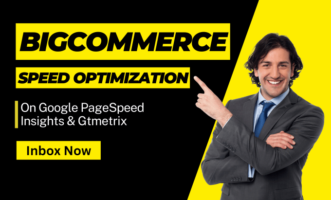 Gig Preview - Speed up bigcommerce store on google pagespeed insights and gtmetrix