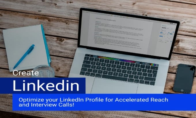 Gig Preview - Create professionally optimized linkedin profile for you