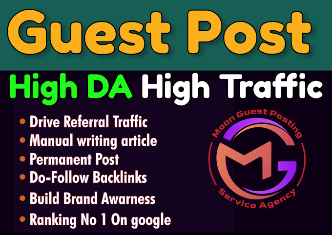 Gig Preview - Publish guest post with dofollow backlinks on real traffic website