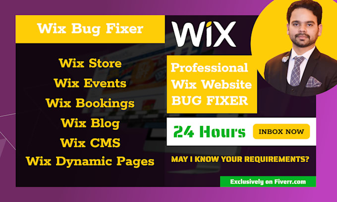 Gig Preview - Design wix website redesign wix website revamp wix website