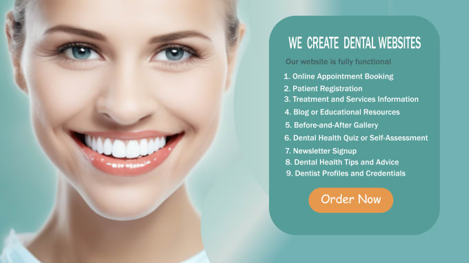 Bestseller - develop a dynamic dental website for you