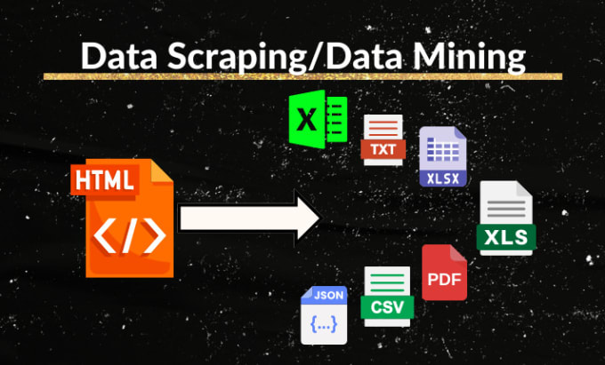 Gig Preview - Web scraping, data mining, data extraction and data collection for any website