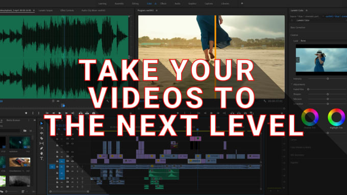 Gig Preview - Do professional video editing