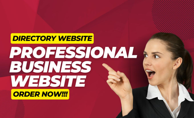 Gig Preview - Build a directory website directory listing website business directory