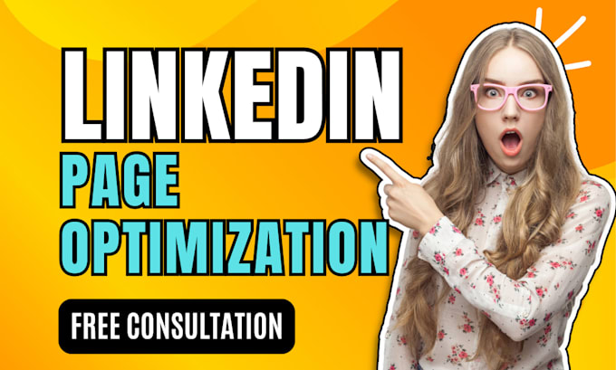 Gig Preview - Fully optimize your linkedin page for job search