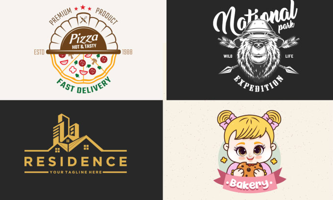 Gig Preview - Logo for amazon, ecommerce, food, and shopify store, cute, pet, cafe, blog, car