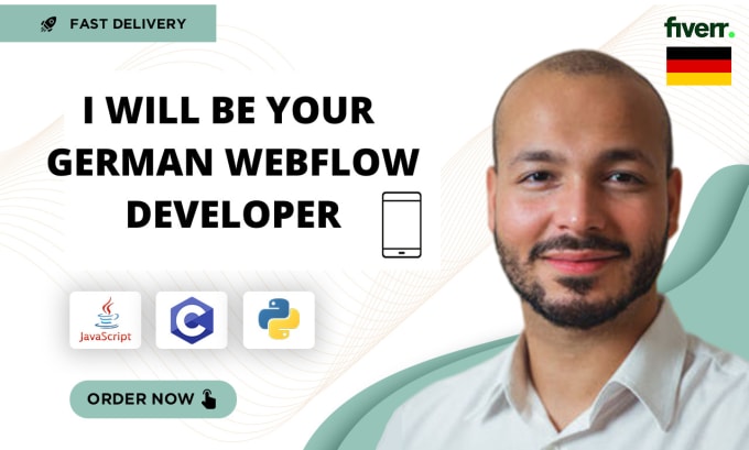 Gig Preview - Be your german figma to webflow designer