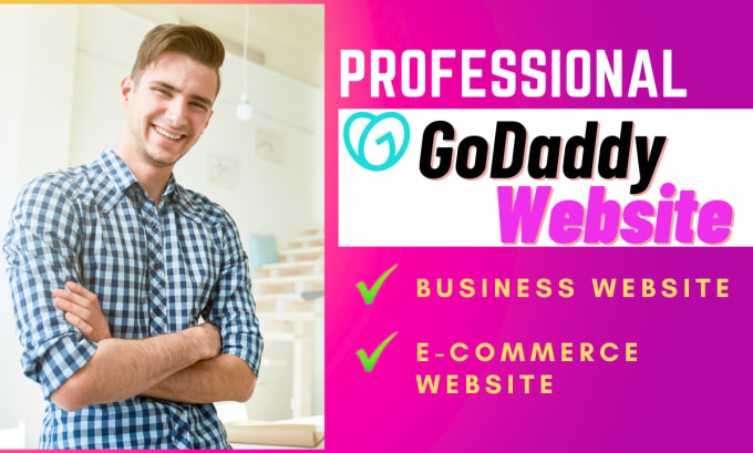 Gig Preview - Design or redesign a professional godaddy website