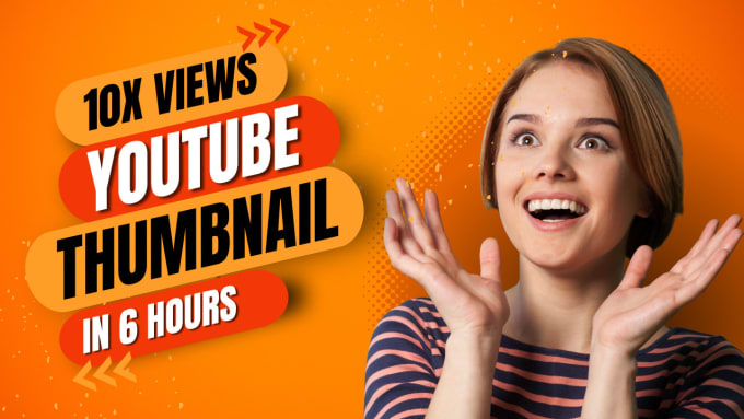 Gig Preview - Design attractive thumbnail for youtube, fiverr, gaming etc