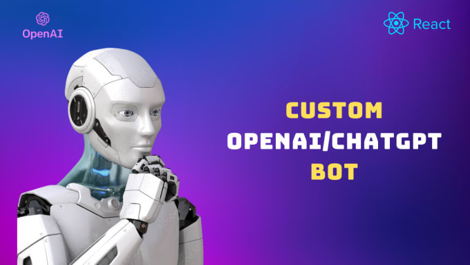 Gig Preview - Build your chatgpt chatbot ai website ai app using openai API