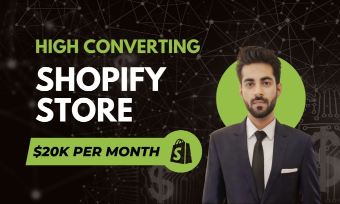 Gig Preview - Build branded high converting shopify and dropshipping store