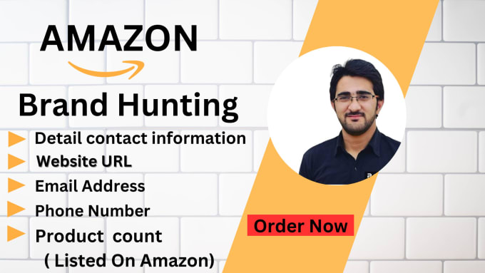 Gig Preview - Do brand hunting for amazon wholesale fba