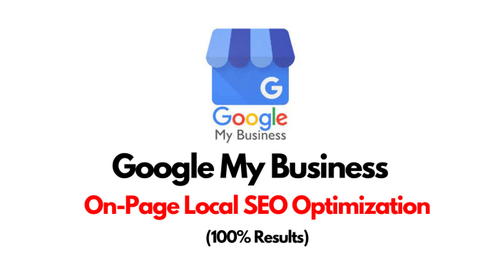 Gig Preview - Optimize google my business gmb gbp profile local on page SEO