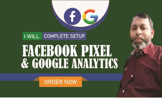 Gig Preview - Fix or setup facebook pixel and google analytics 4 conversion API tracking