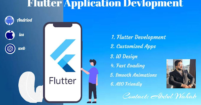 Bestseller - do android and IOS development using flutter