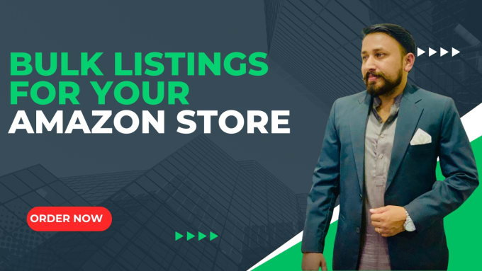 Gig Preview - Do bulk listing for your amazon store