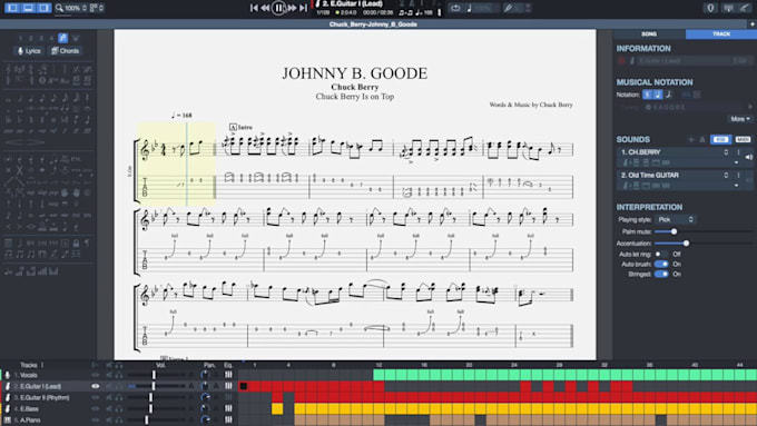 Gig Preview - Transcribe any song you want into guitar tabs or score