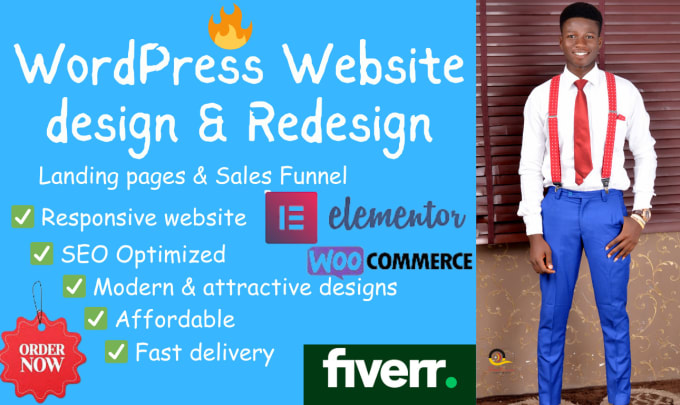 Bestseller - design an SEO optimized wordpress website