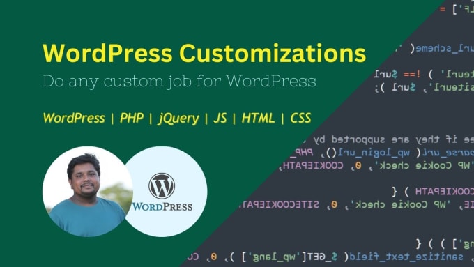 Gig Preview - Do any kind of wordpress customizations