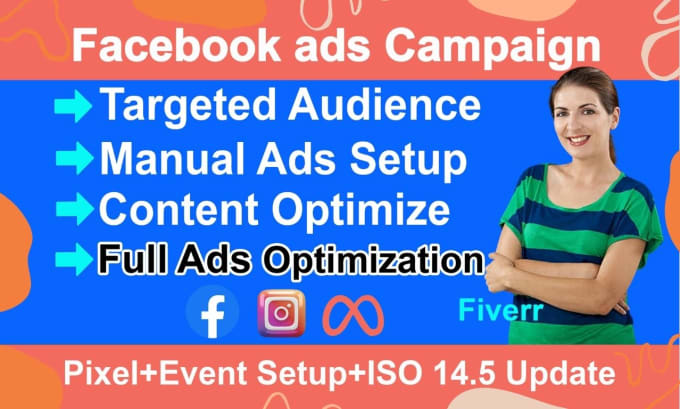 Gig Preview - Be your expert facebook ads manager