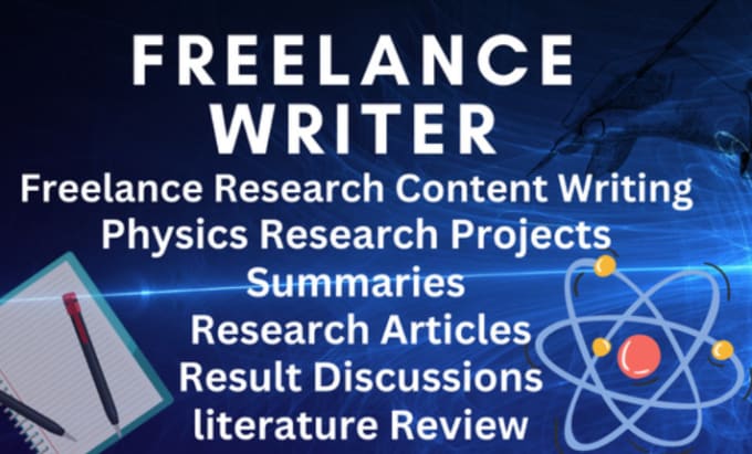 Gig Preview - Do freelance writing for research content