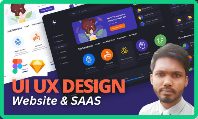 Gig Preview - Crafting exceptional UX UI designs for your website or saas product in figma