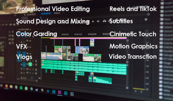 Gig Preview - Do your professional video editing in just few hours