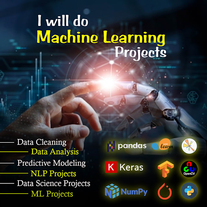 Gig Preview - Train machine learning deep learning ai models in python