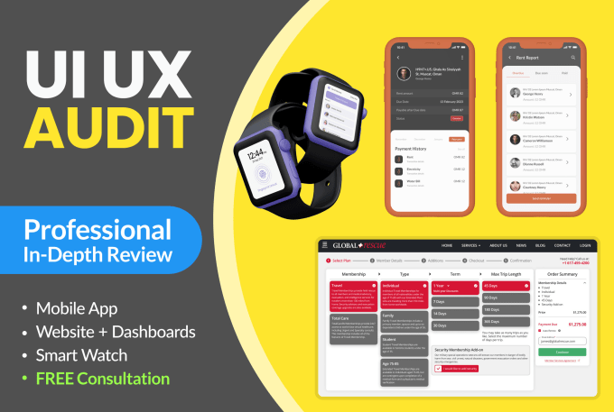 Gig Preview - Do professional ui ux audit to boost conversions and usability