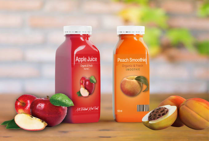 Gig Preview - Create best juice label design