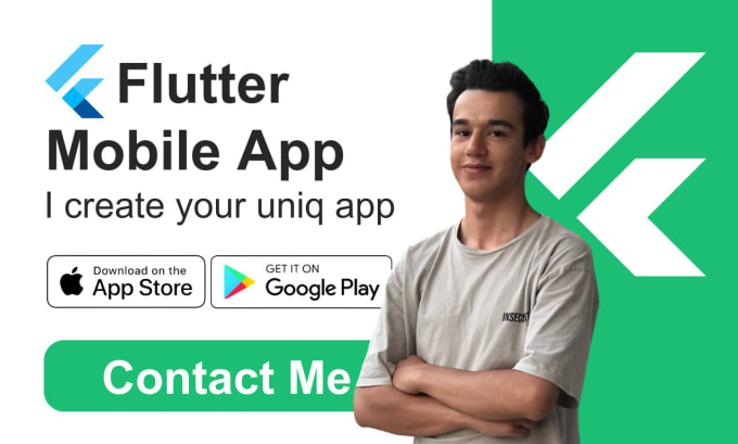 Gig Preview - Be your flutter mobile app developer for both IOS and android