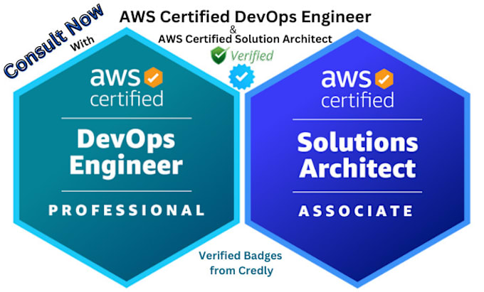 Gig Preview - Be your AWS certified solution architect and devops engineer