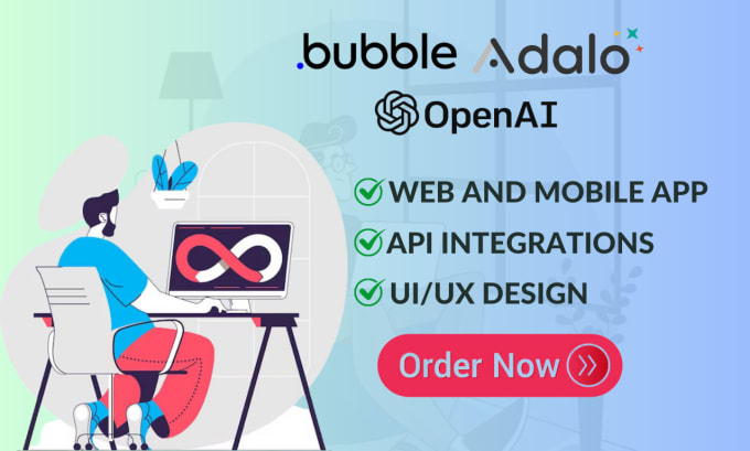 Bestseller - build bubble io app, bubble web app, bubble openai chatgpt bubble mvp developer