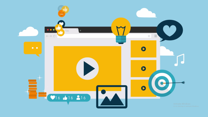 Gig Preview - Custom 2d animated explainer video or marketing video or saas explanations