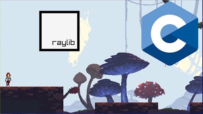 Gig Preview - Create a 2d game for both web and desktop using c and raylib