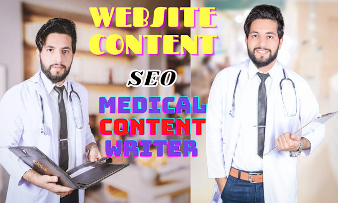 Gig Preview - Be your professional SEO medical website content writer for healthcare websites